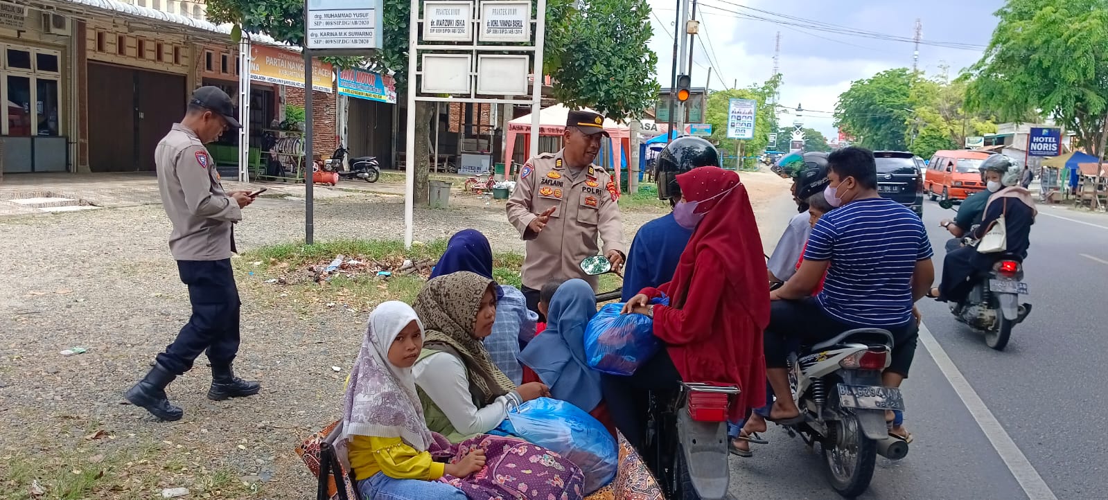 Polisi Imbau Mobil Bak Terbuka dan Becak Barang Tidak Angkut Penumpang