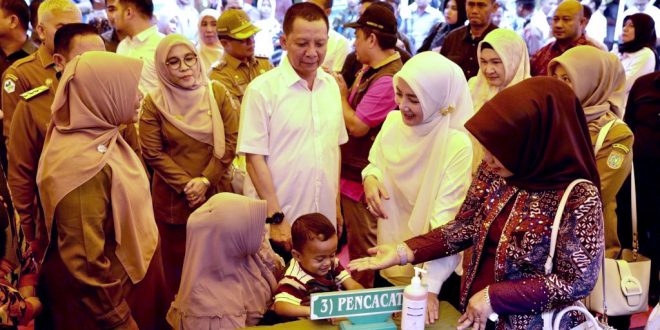Pj Gubernur Aceh Tinjau Penanganan Stunting di Subulussalam