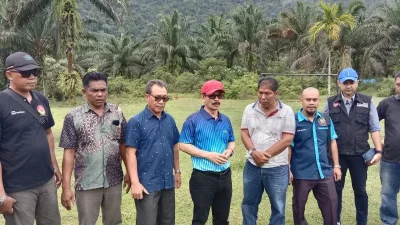 Pj Bupati Tinjau Lokasi BBKT di Bandar Pusaka Aceh Tamiang