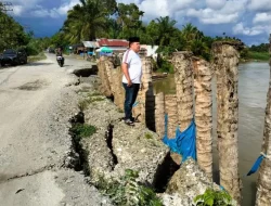 Jalan Tripa Makmur Hampir Putus, Wakil Ketua DPRA Minta PUPR Turun ke Lokasi