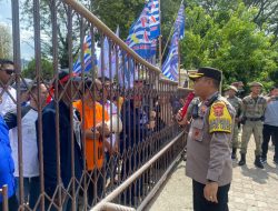 Polisi Amankan Peringatan Hari Buruh Nasional di Banda Aceh