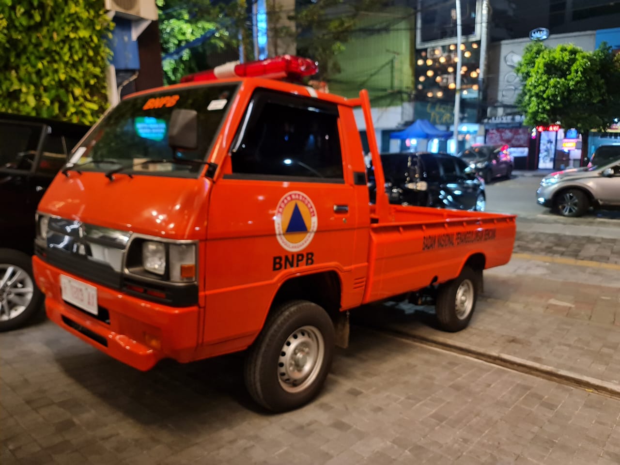 BPBD Aceh Utara Terima Bantuan 1 Unit Mobil Pick Up