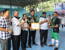 Bank Aceh Syariah Juara Futsal HUT ke-39 Kota Jantho