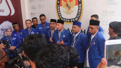 Demokrat Aceh Resmi Daftarkan Bacaleg ke KIP Aceh