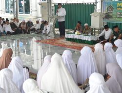 Dibuka Asisten I, Manasik Haji Aceh Utara Perdana di Masjid Bujang Salim Krueng Geukuh