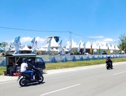 Stand TTG XXIV di Kota Jantho Mulai Dibangun