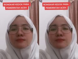 TikToker Cantik Kritik Pedas Pemerintah Aceh