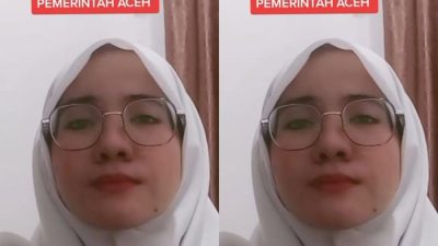 TikToker Cantik Kritik Pedas Pemerintah Aceh
