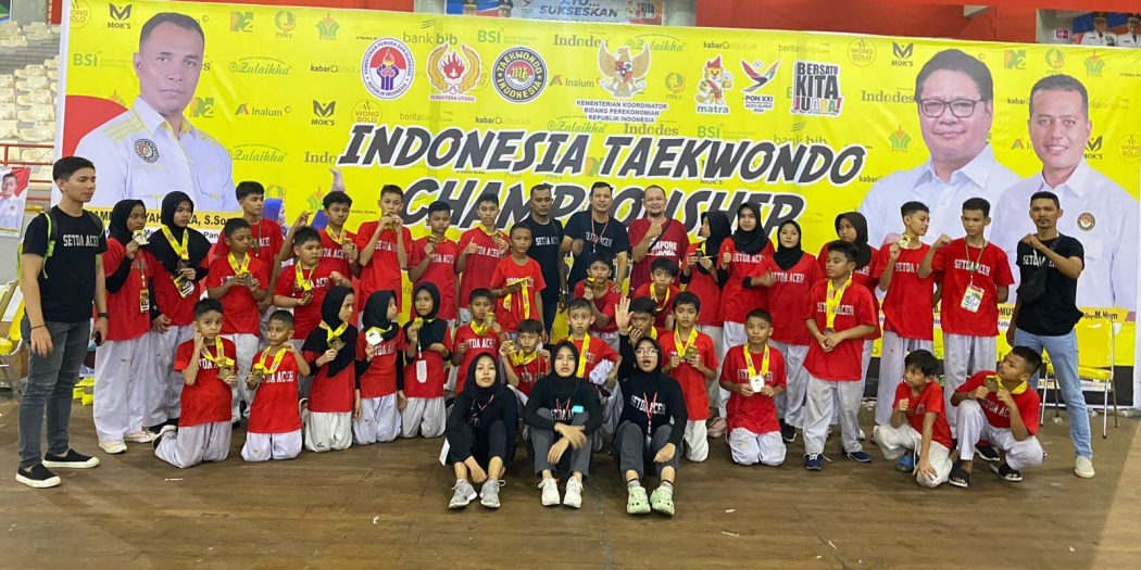 Tim Taekwondo Setda Aceh Raih Juara di Ajang Taekwondo Championship Tim Taekwondo Setda Aceh Raih Juara di Ajang Taekwondo Championship