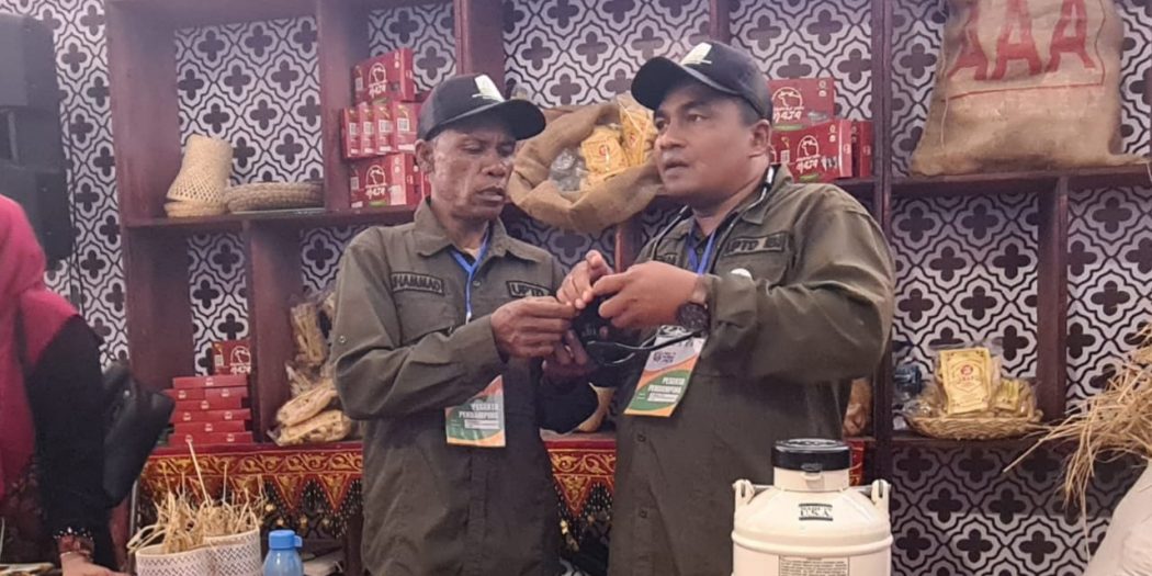 Disnak Aceh Pamerkan VIB-H, Alat IB dengan Teknologi AI, di Penas-KTNA Padang