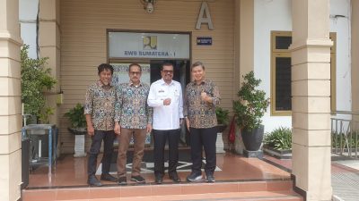 Temui Kepala WBS, Pj Bupati Aceh Utara Cari Solusi Tangani DI Krueng Pase