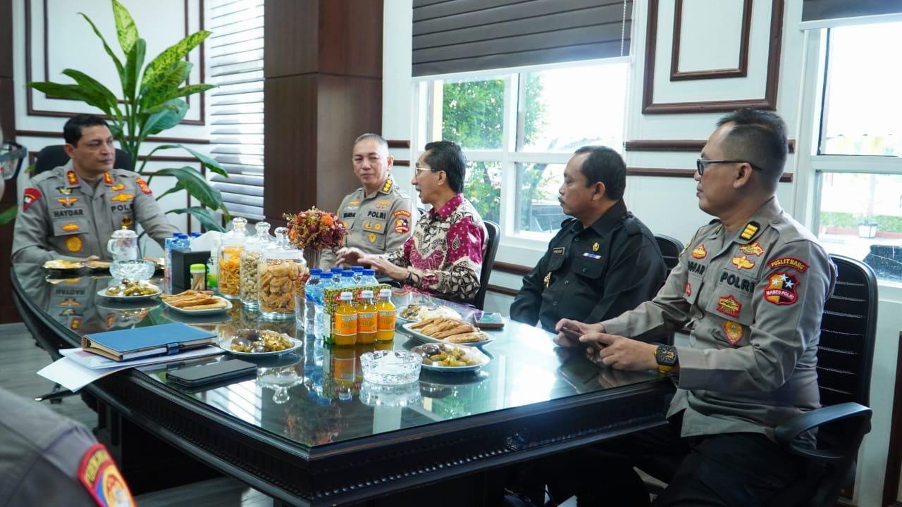 Tim Puslitbang Polri Kunjungi Mapolda Aceh