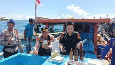 Polres Simeulue Tangkap Kapal Bom Ikan Asal Sumut