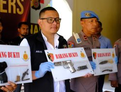 Polisi Ungkap Kasus Kepemilikan Senpi di Aceh Utara