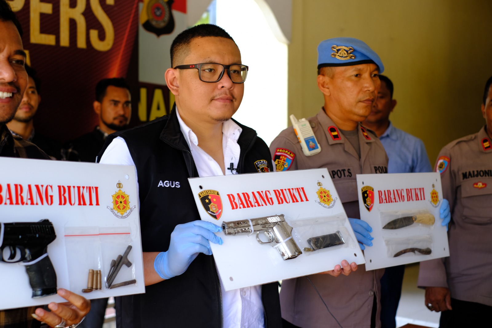 Polisi Ungkap Kasus Kepemilikan Senpi di Aceh Utara