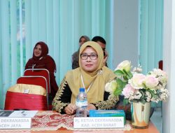 Pj Ketua Dekranasda Aceh Barat Ikuti Rapat Kerja Dekranasda
