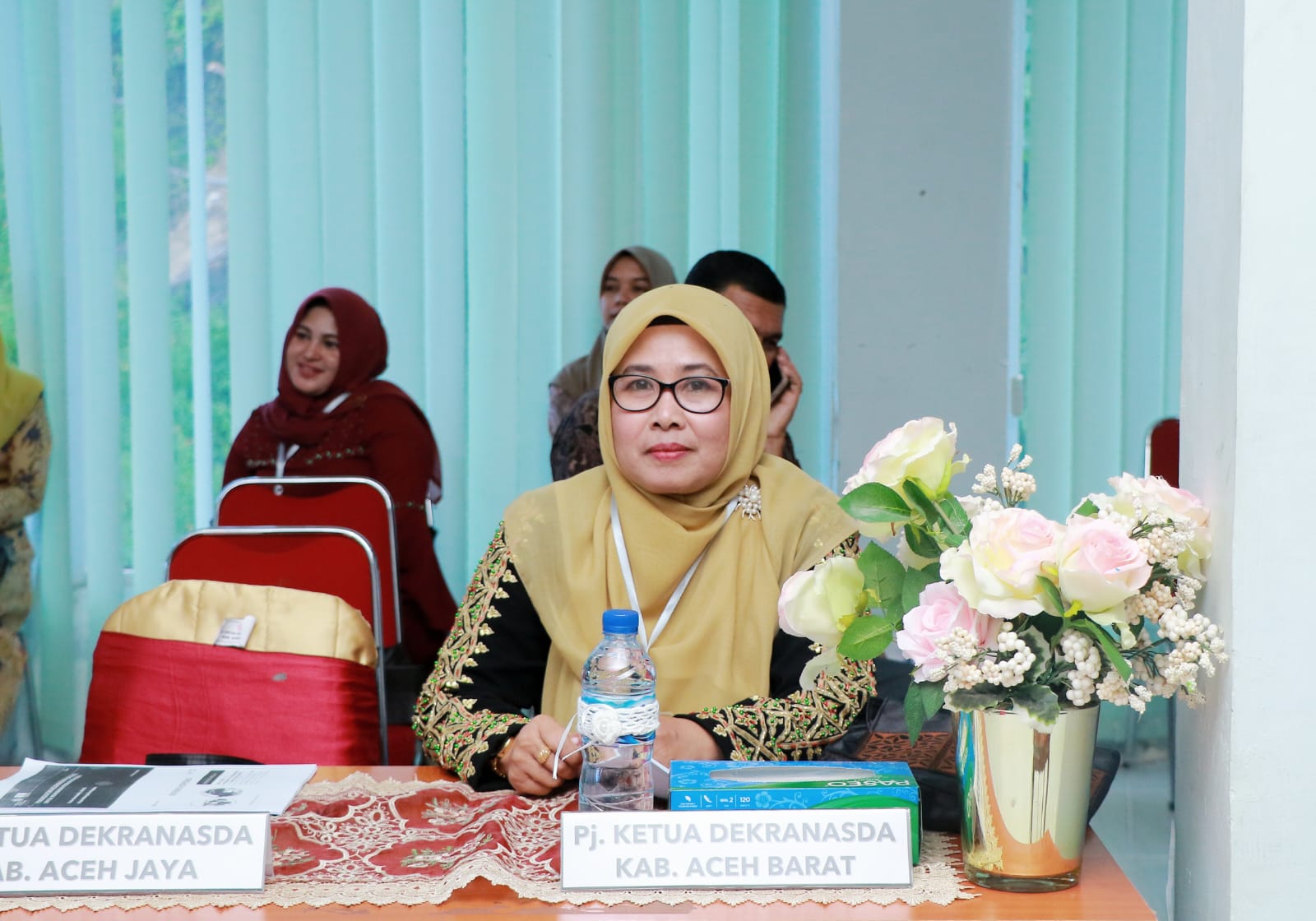Pj Ketua Dekranasda Aceh Barat Ikuti Rapat Kerja Dekranasda