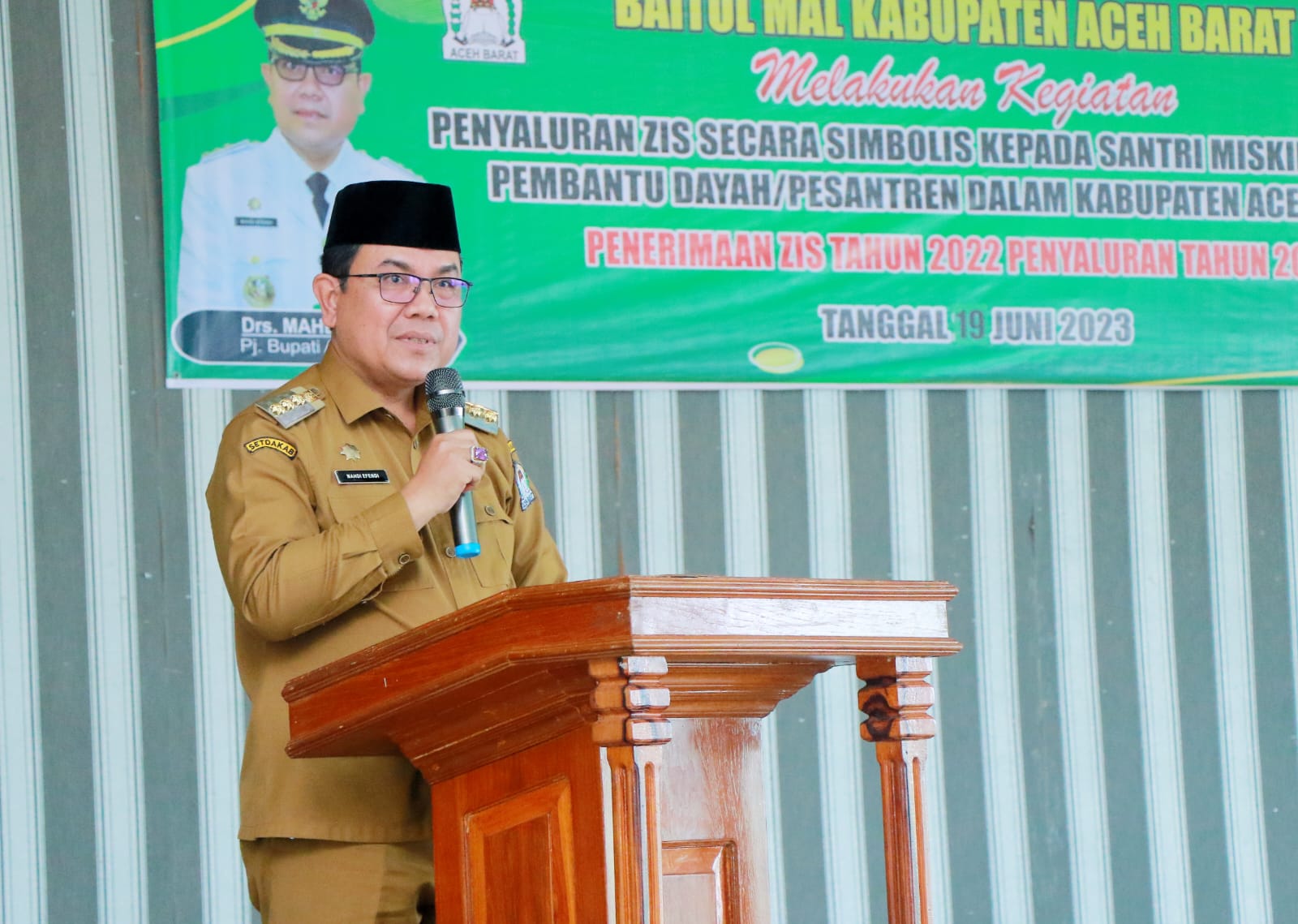 Mahdi Efendi Diminta Masyarakat Tetap Lanjut Pimpin Aceh Barat