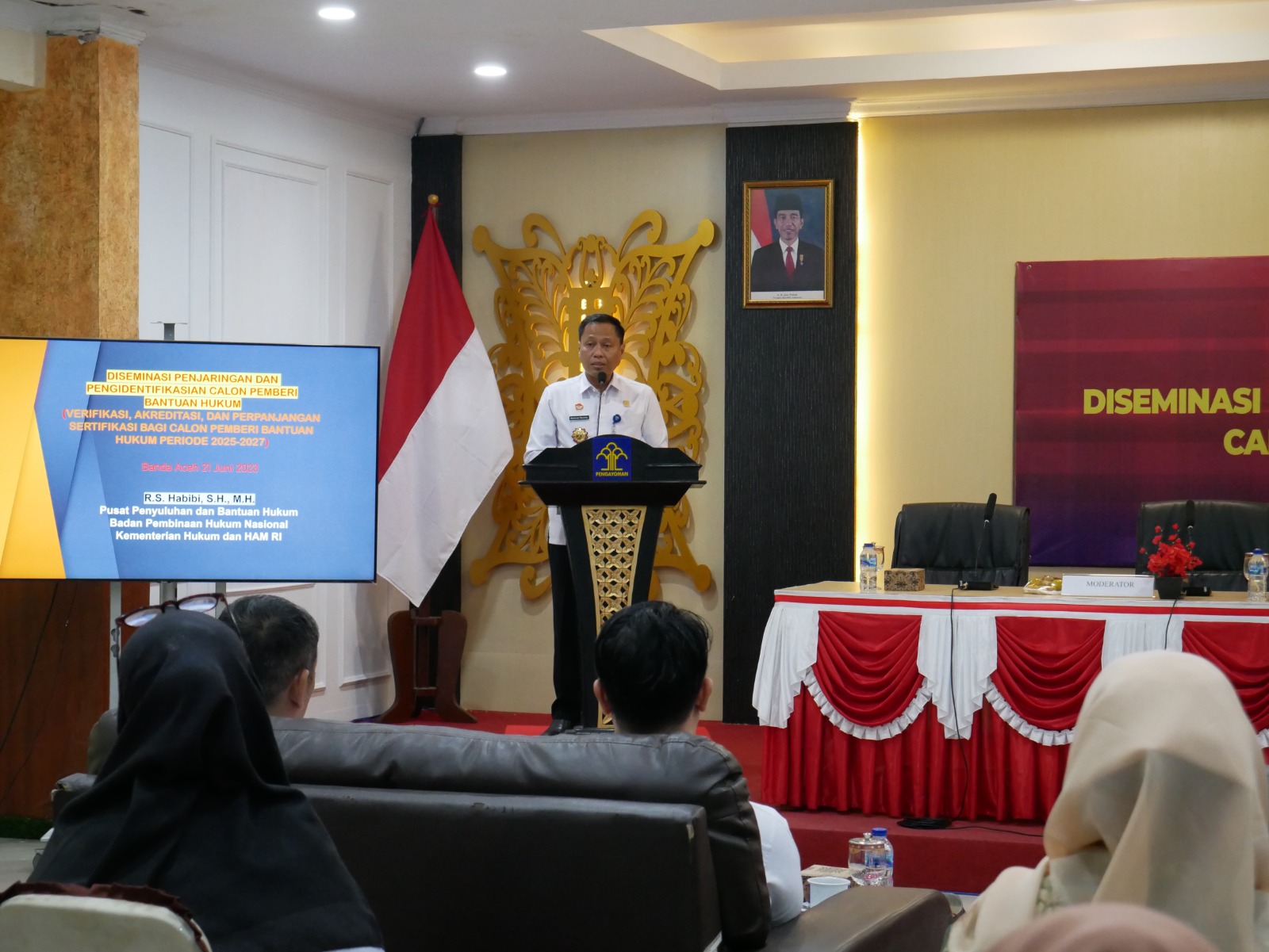 Kemenkumham Aceh Wujudkan Persamaan Dihadapan Hukum Bagi Masyarakat Miskin Kemenkumham Aceh Wujudkan Persamaan Dihadapan Hukum Bagi Masyarakat Miskin
