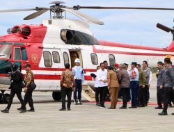 Pj Bupati Aceh Besar Dampingi Pj Gubernur Aceh Antar Kepulangan Presiden Jokowi