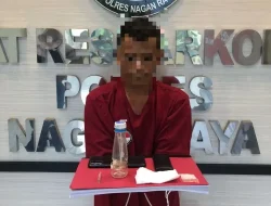 Polres Nagan Raya Ringkus Pria Diduga Bandar Sabu