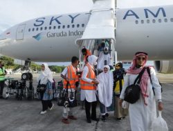 386 Jemaah Haji Aceh Kloter 4 Tiba di Banda Aceh, 1 Jemaah Ditunda