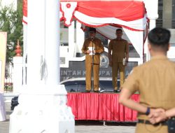 Pemkab Aceh Utara Gelar Apel Ikrar Netralitas Pemilu 2024