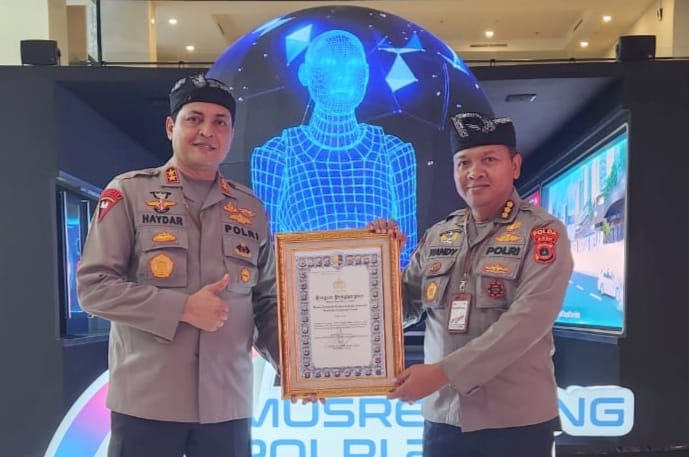 Diterima Langsung Kapolda, Polda Aceh Raih Peringkat II Kategori Pagu Sedang Penilaian AKIP