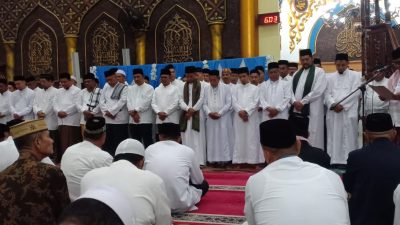 Zikir Akbar dan Pengukuhan BKM Masjid Agung Warnai Peringatan 1 Muharram Pemkab Aceh Utara