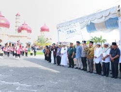 Pj Bupati Aceh Barat Lepas Ribuan Peserta Pawai 1 Muharram 1445 Hijriyah