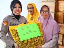 Sambut HUT Ke-75, Polwan Polda Aceh Silaturahmi dengan Purnawirawan