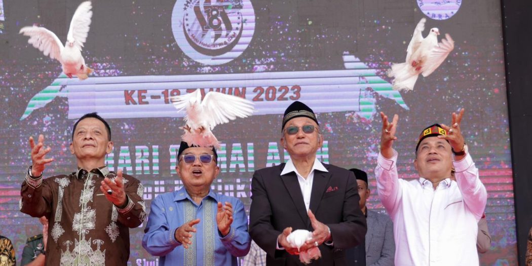 Peringatan Damai Aceh Ke-18, Jusuf Kalla : Mari Lihat Masa Depan