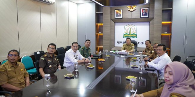 Pj Gubernur Aceh Ikut Rakor Pengendalian Inflasi Bersama Mendagri