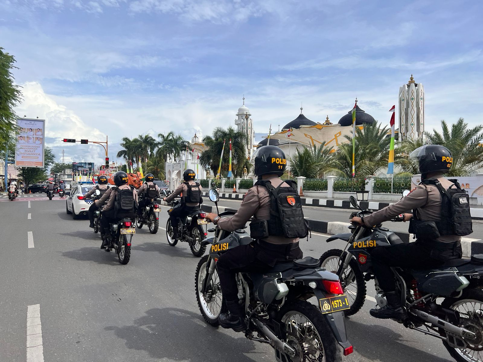Polda Aceh Gelar Patroli Gabungan dalam Skala Besar