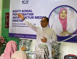 50 Warga Batoh Ikuti Program Baksos Akupuntur Bersama RQV Indonesia