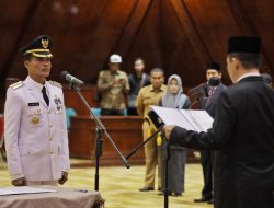 Penjabat Gubernur Aceh Lantik Syaridin Jadi Pj Walikota Langsa