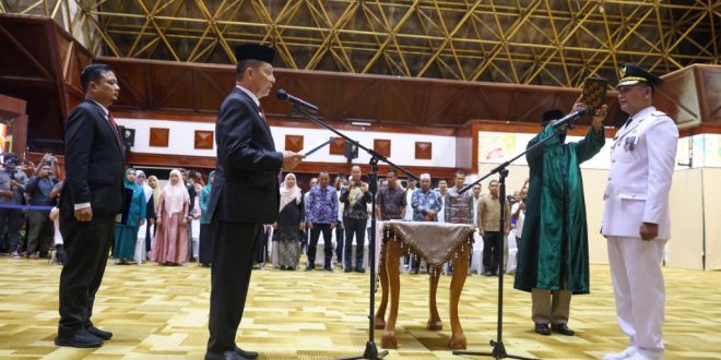 Pesan Gubernur Aceh Saat Melantik Pj Bupati Aceh Selatan