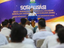 Penjabat Gubernur Achmad Marzuki Bangga Dengan Alumni SMK Rekrut Naker Saat Usia Muda