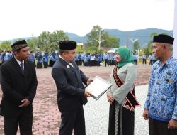 Pj Bupati Aceh Besar Inspektur Upacara Hardikda ke-64