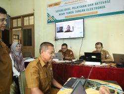 Pemkab Aceh Barat Aktifkan Fitur Tanda Tangan Elektronik