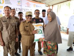 Pemkab Aceh Utara Salurkan 718,4 Ton Beras Bantuan