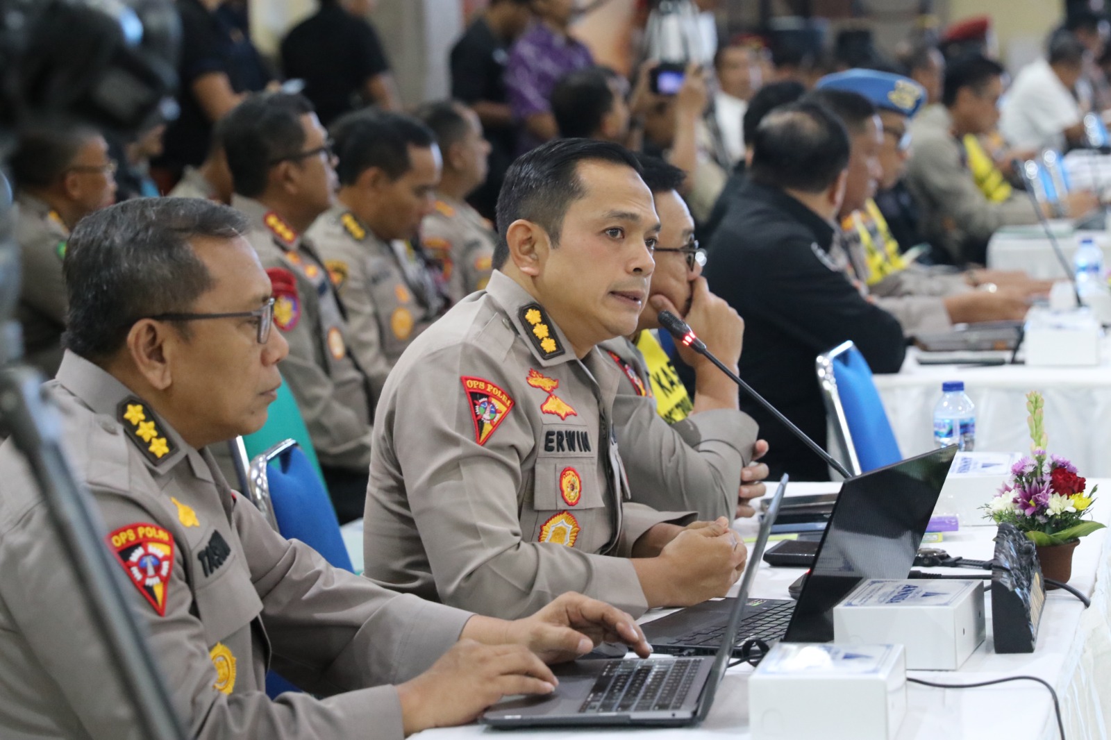 Kakorlantas Polri bersama Kapolda Bali Gelar TFG dalam KTT Archipelagic and Island State Forum