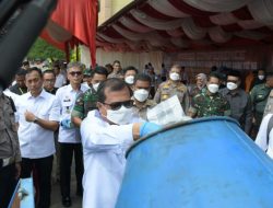 Asisten I Sekda Aceh Hadiri Pemusnahan 12 Kilogram Narkoba Jenis Sabu di Polda Aceh
