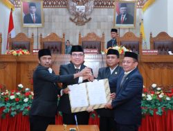 DPRK Aceh Barat Setujui APBK Perubahan 2023
