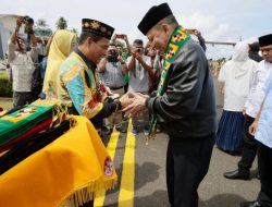 Penjabat Gubernur Aceh Tiba di Lasikin, Buka MTQ XXXVI Besok Malam