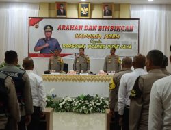 Kapolda Aceh Ingatkan Personel Pidie Jaya Jaga Netralitas saat Pemilu