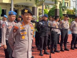 Satgas Operasi Mantap Brata Seulawah 2023-2024 Gelar Apel Siaga