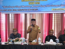 Aceh Besar Laksanakan Pembinaan Adat dan Budaya