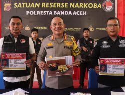Satresnarkoba Polresta Banda Aceh Ringkus DPO Kasus Sabu 10 Kg