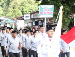 Kafilah Aceh Besar Meriahkan Pawai Ta’aruf MTQ ke 36
